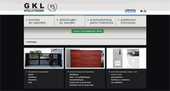 Desktop Screenshot of gklafsluitingen.be